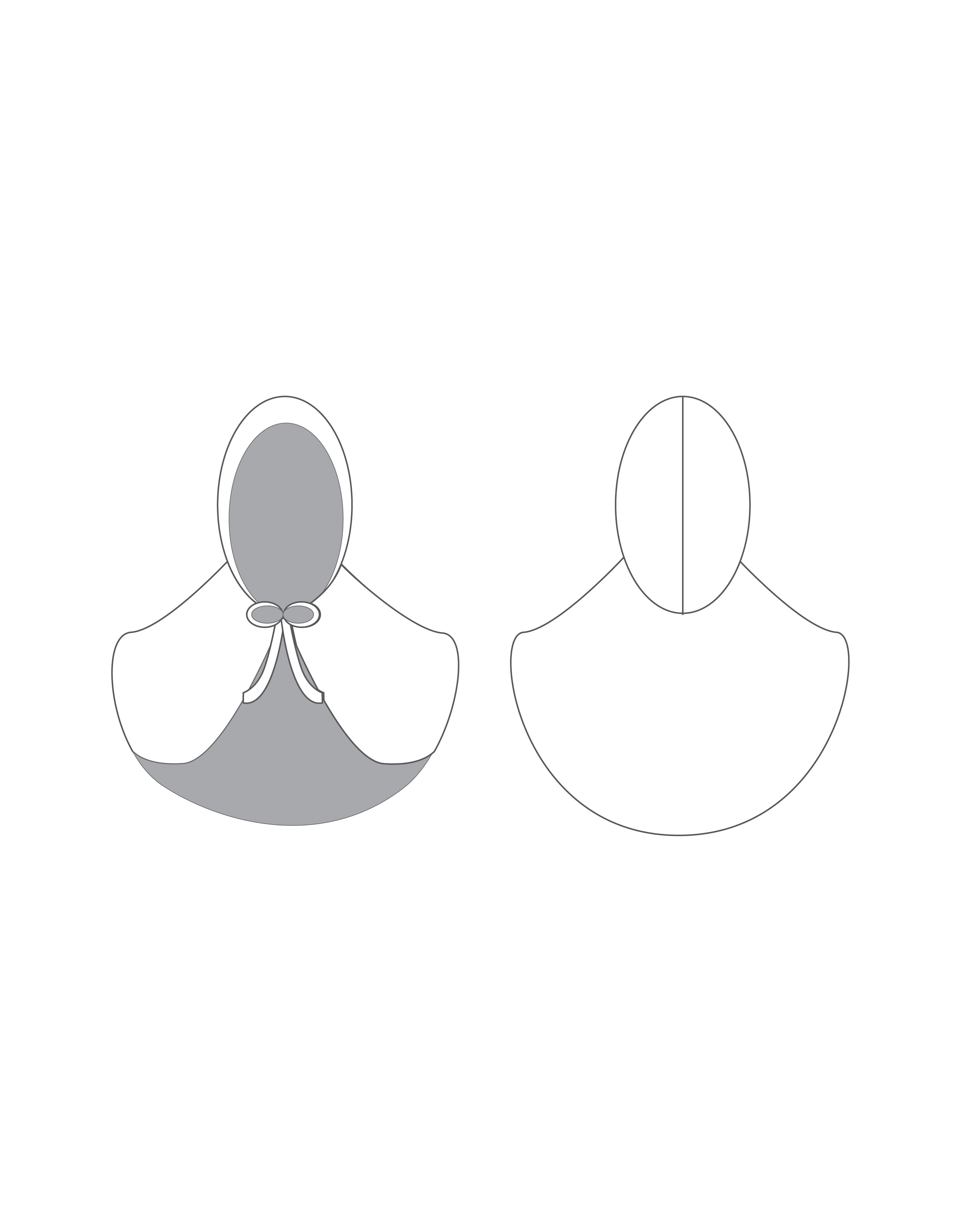 Custom Inked Hood Cape - Lycra