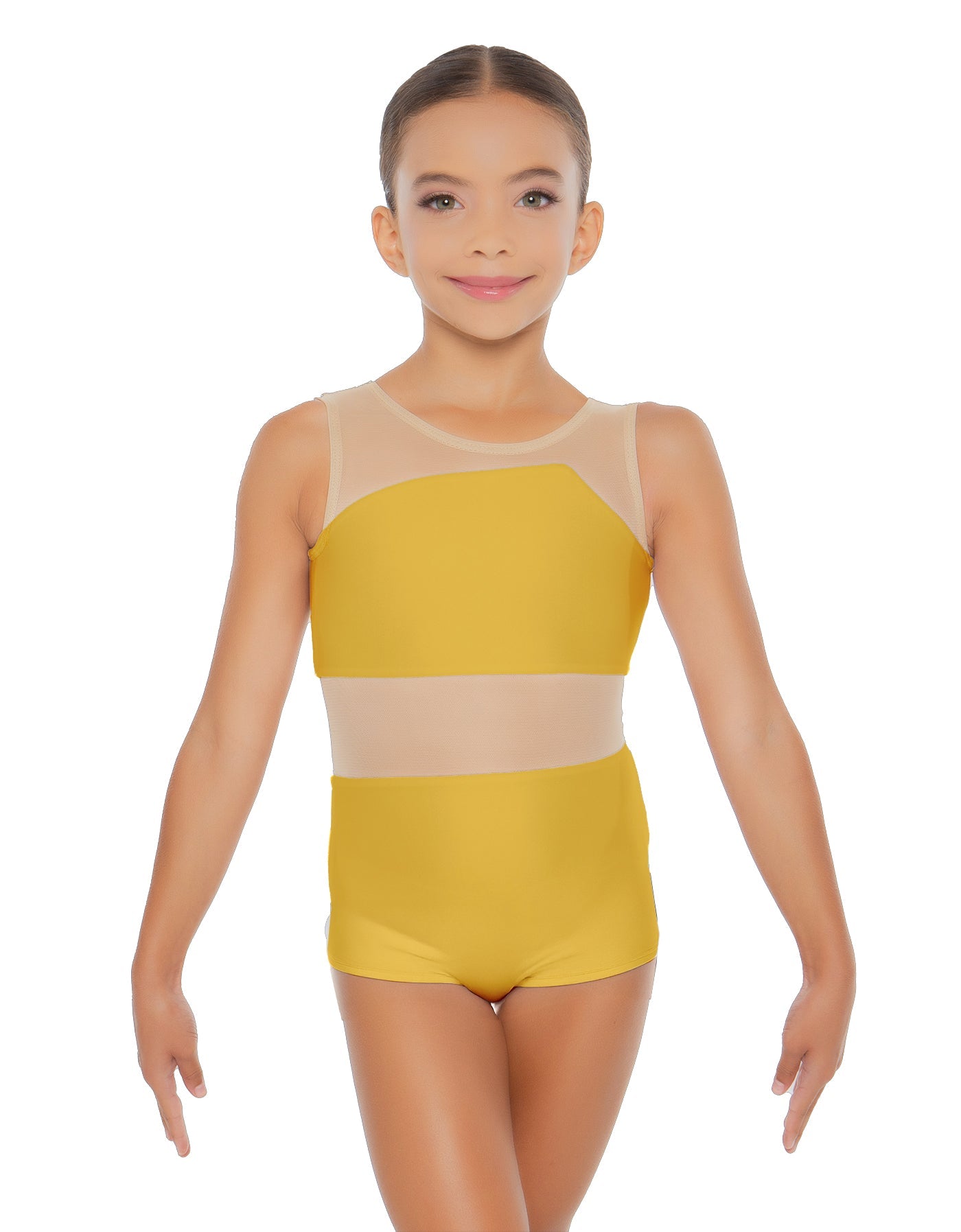 Solid Lycra Defined Biketard