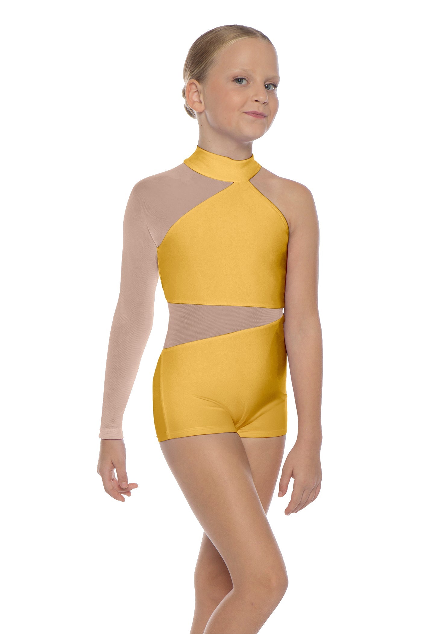 Solid Lycra Voltage Biketard