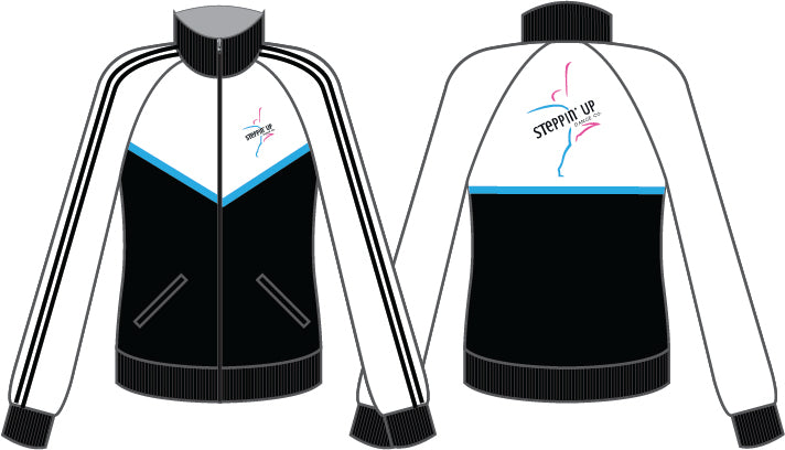 Steppin Up Dance Jockey Jacket with Pocket High Collar