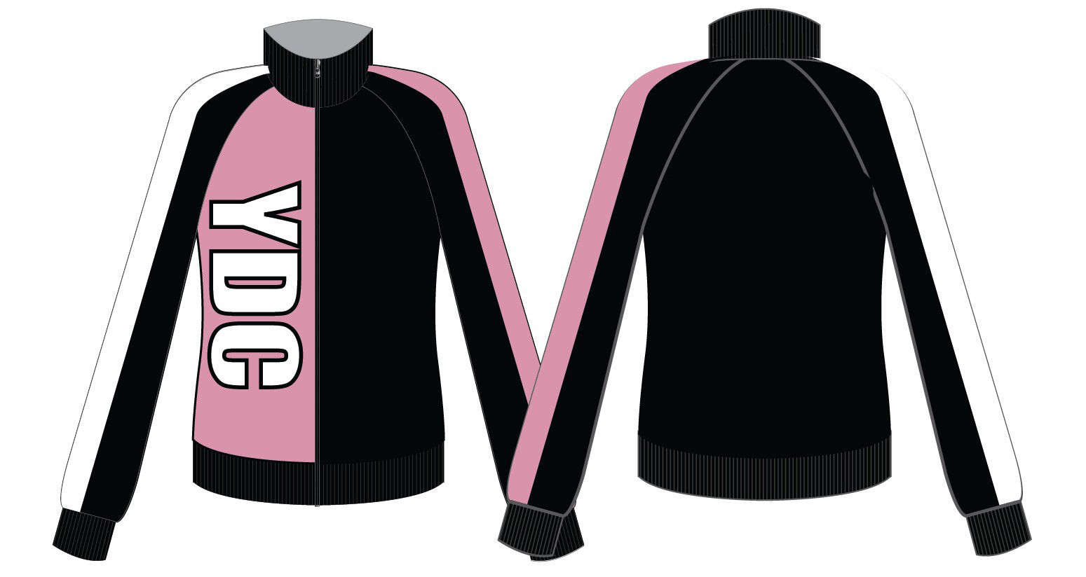 YMM 2026 High Collar Jockey Jacket No Pocket