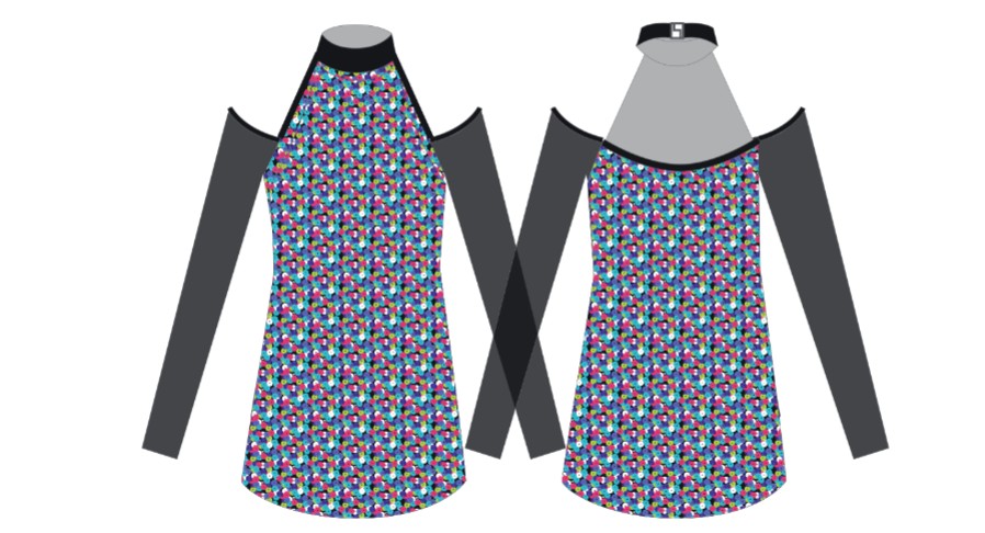 Posh Sequin Shift Dress