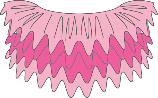 3 Tone Tutu - Pink - Fuchsia - Pink 3 Tone Bando Tutu