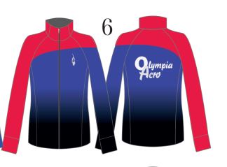 Custom Olympia Acro Yoga Jacket
