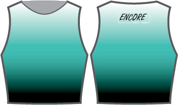 Encore Dance Studio Sleeveless Crop Top
