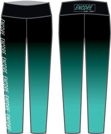 Encore Dance Studio Capri Yoga Leggings