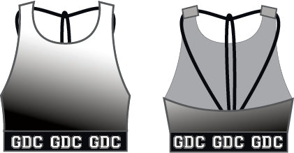 Georgetown Dance Company High Neck Spaghetti Strap Crop Top