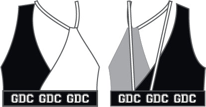Georgetown Dance Company Asymetric Bra
