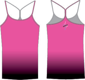 Steppin Up Dance Racer Strap Camisole