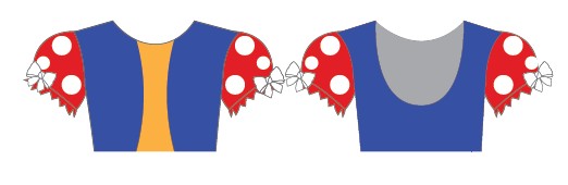 Custom Toad Puff Sleeve Crop Top