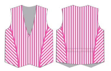 Candy Stripes Boys Vest