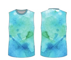 Watercolours Sleeveless Boys Tank