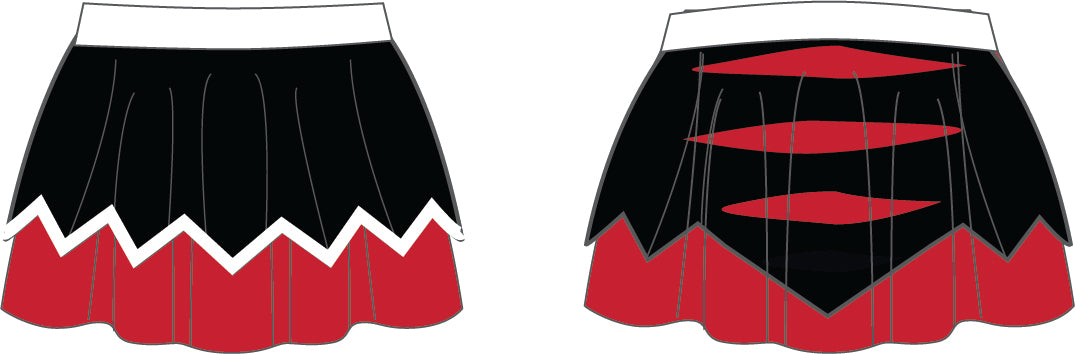 T Dots 2026 2 Tier Flounce Skirt - No Panty