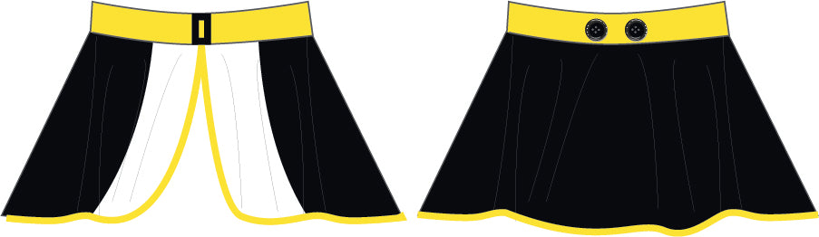 Custom Trickle Top Skirt with Slit