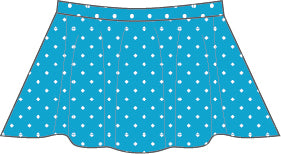 Custom Another Day of Sun Top Skirt