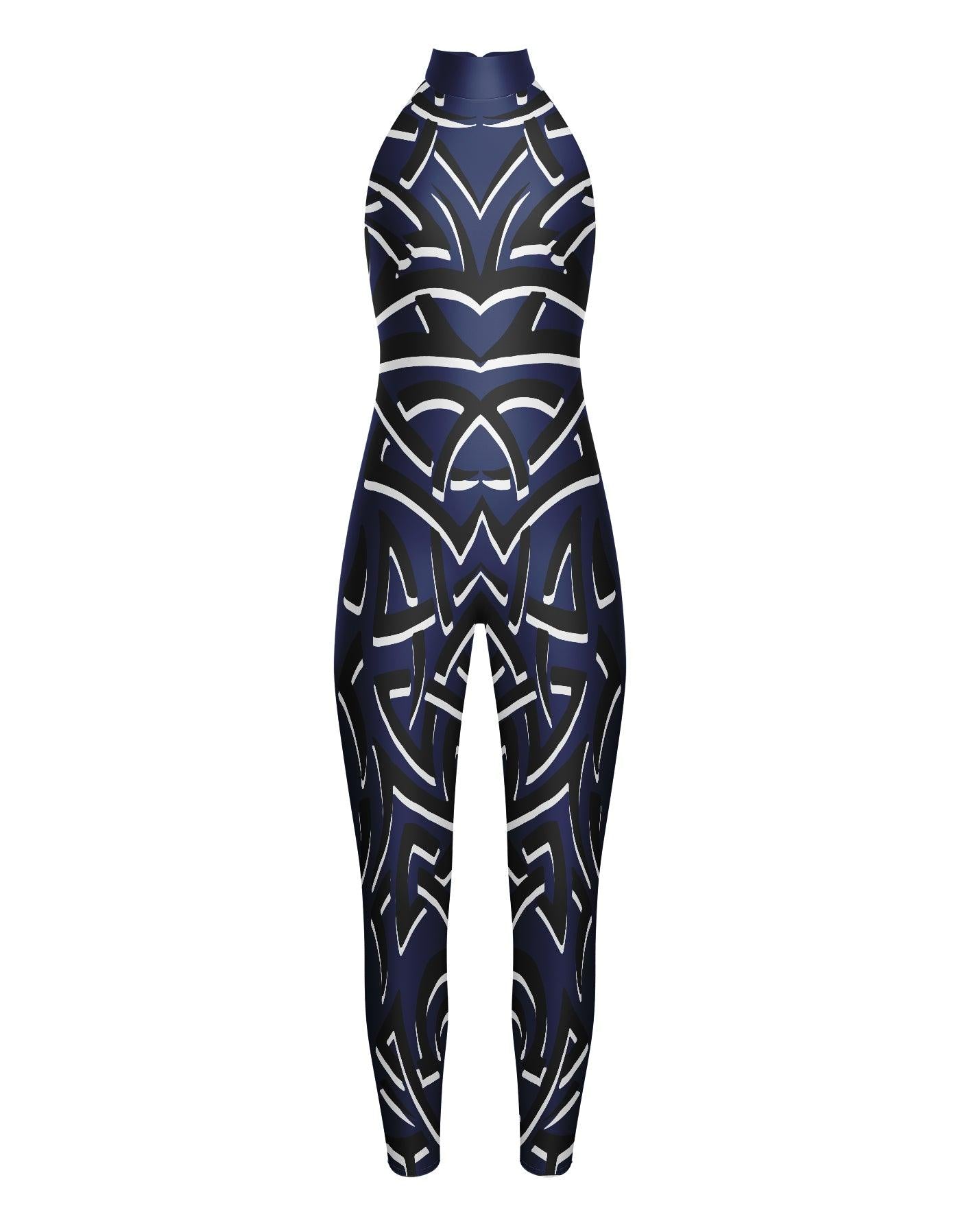 Tribal Halter Unitard
