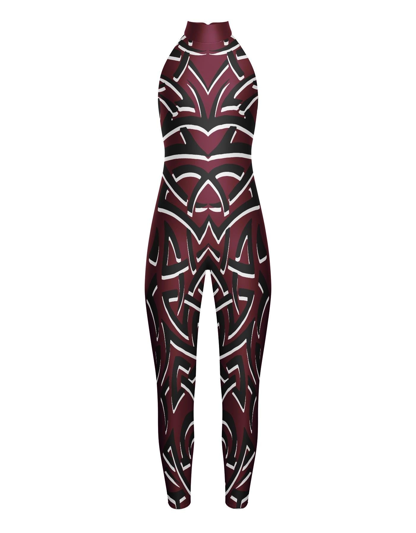 Tribal Halter Unitard