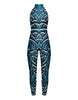 Tribal Halter Unitard