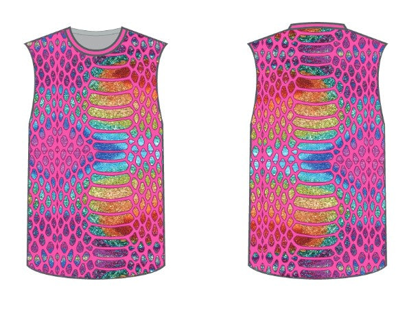 Custom Walk Like a Dinosaur Tank Shirt