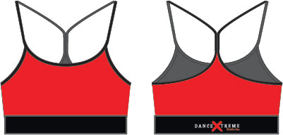 Dance Xtreme Racer Strap Crop