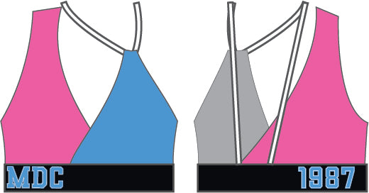 Mickis Dance Connection Asymmetric Bra