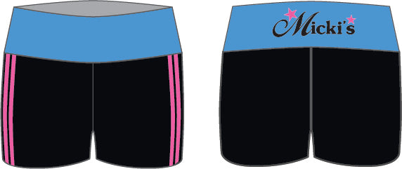 Mickis Dance Connection Yoga Shorts