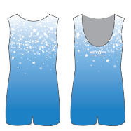Custom Star Primary Lycra Tank Biketard