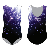 Custom Star Kids Lycra Tank Leotard