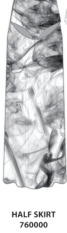 Vapour Half Skirt