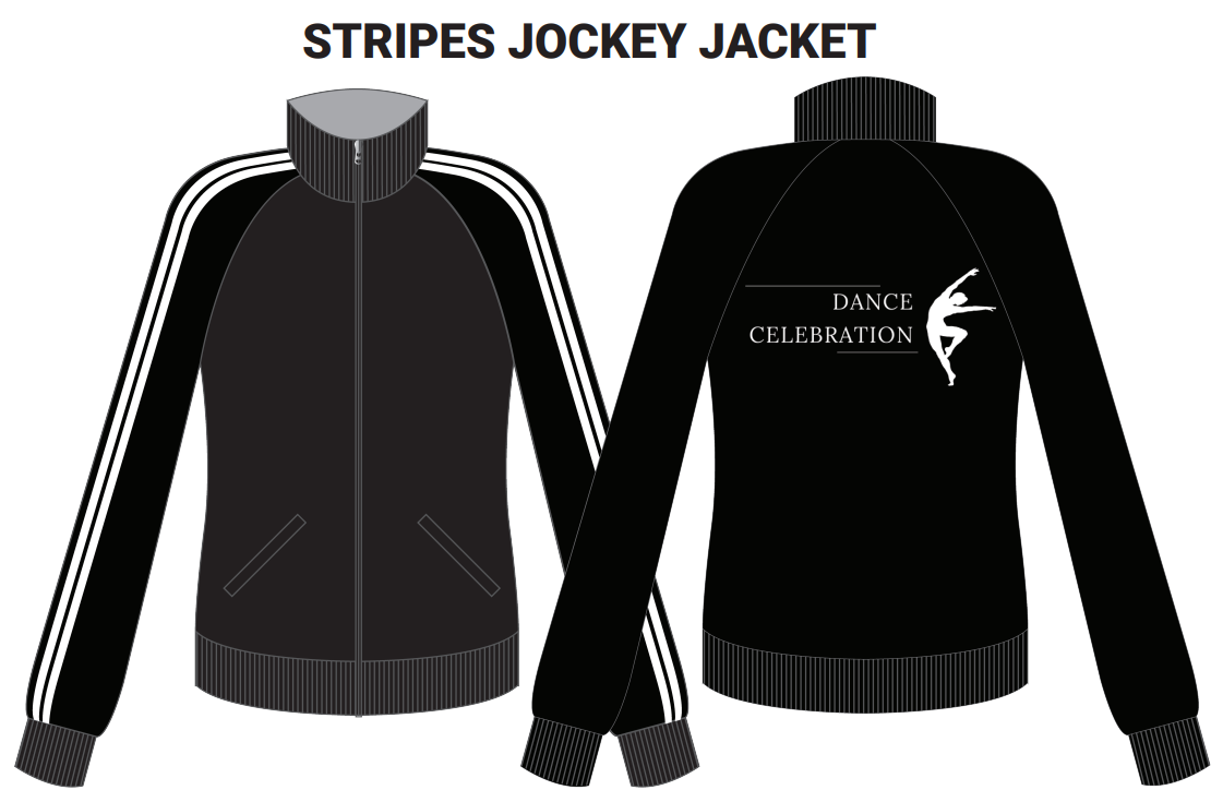 Dance Celebration Stripe Jockey Jacket