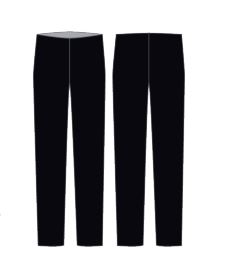 Custom Solid Colour Black Boys Tap Pant