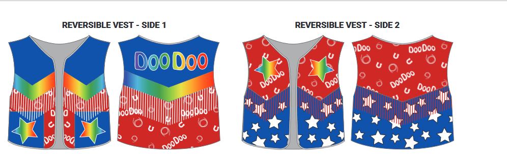 Custom Doo Doo The Clown Vest