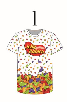 Custom Jelly Babies Boys Short Sleeve Shirt