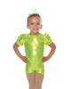 Solid Mystique Puff Sleeve Biketard - Hamilton Theatrical