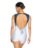 Mural Sleeveless Open Back Biketard - Hamilton Theatrical