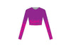 Bubbles Long Sleeve Crop - Hamilton Theatrical