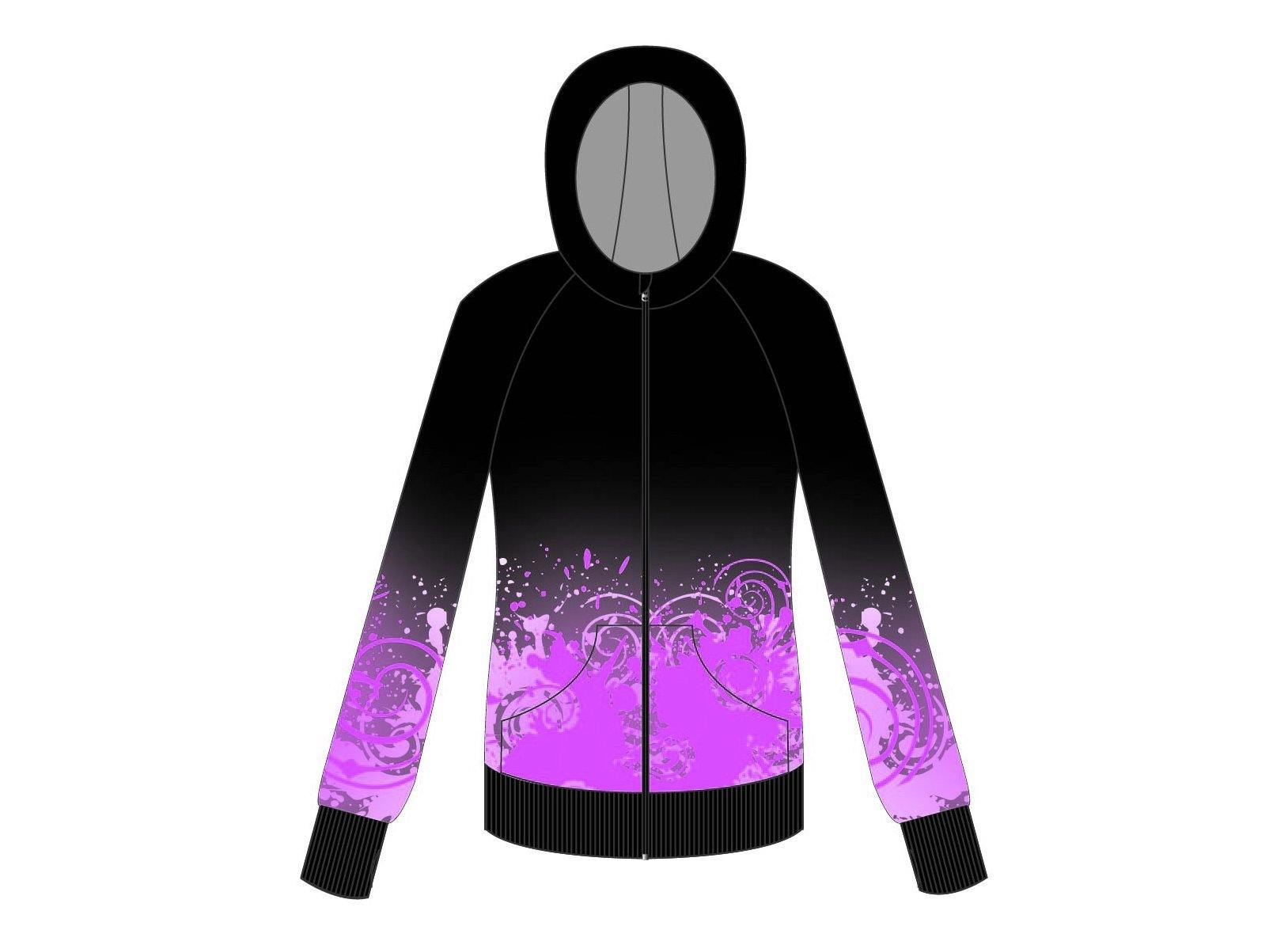 Splatter Full Zip Hoody - Hamilton Theatrical