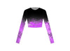 Splatter Long Sleeve Crop - Hamilton Theatrical