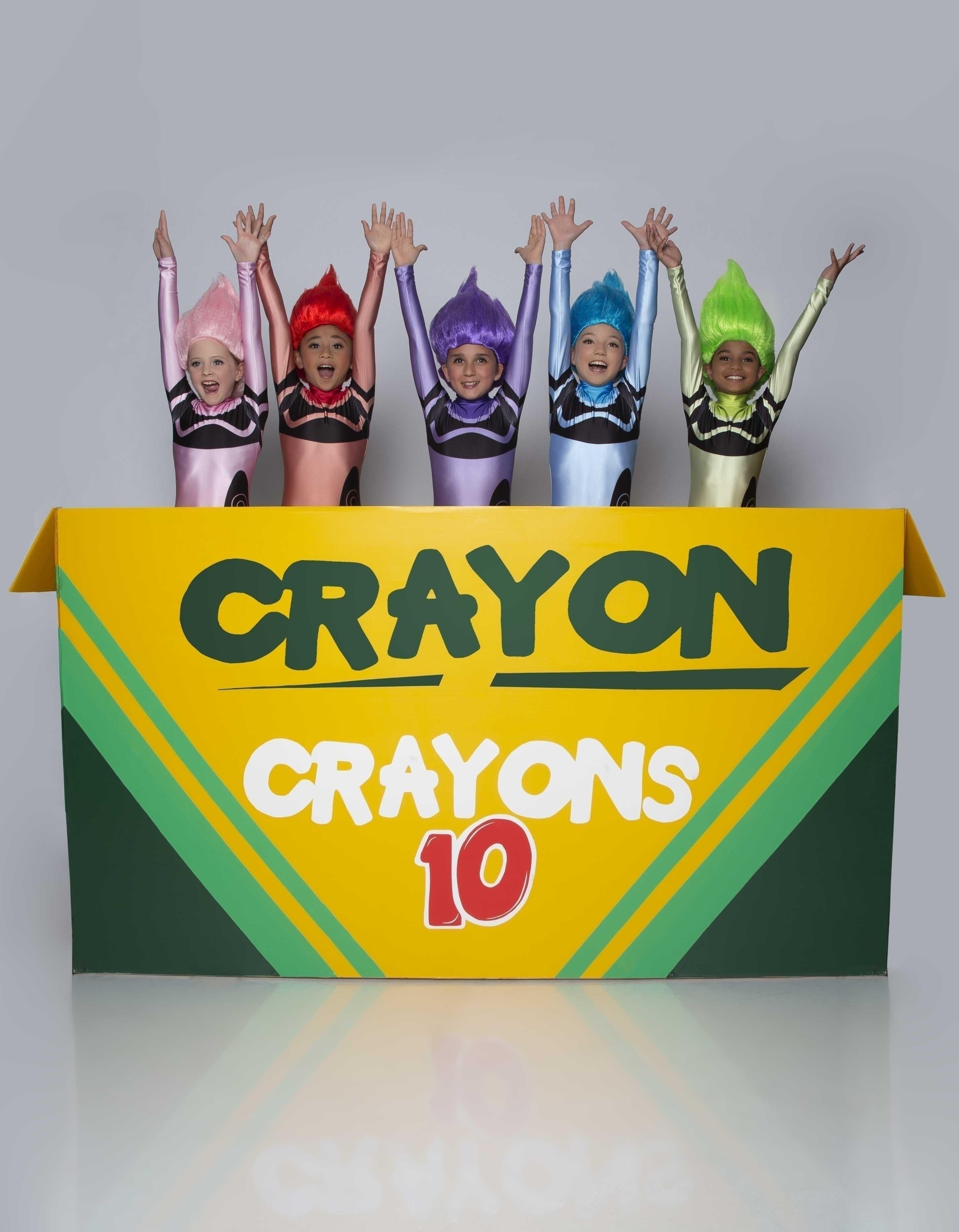 Crayons LS Crop Top - Hamilton Theatrical