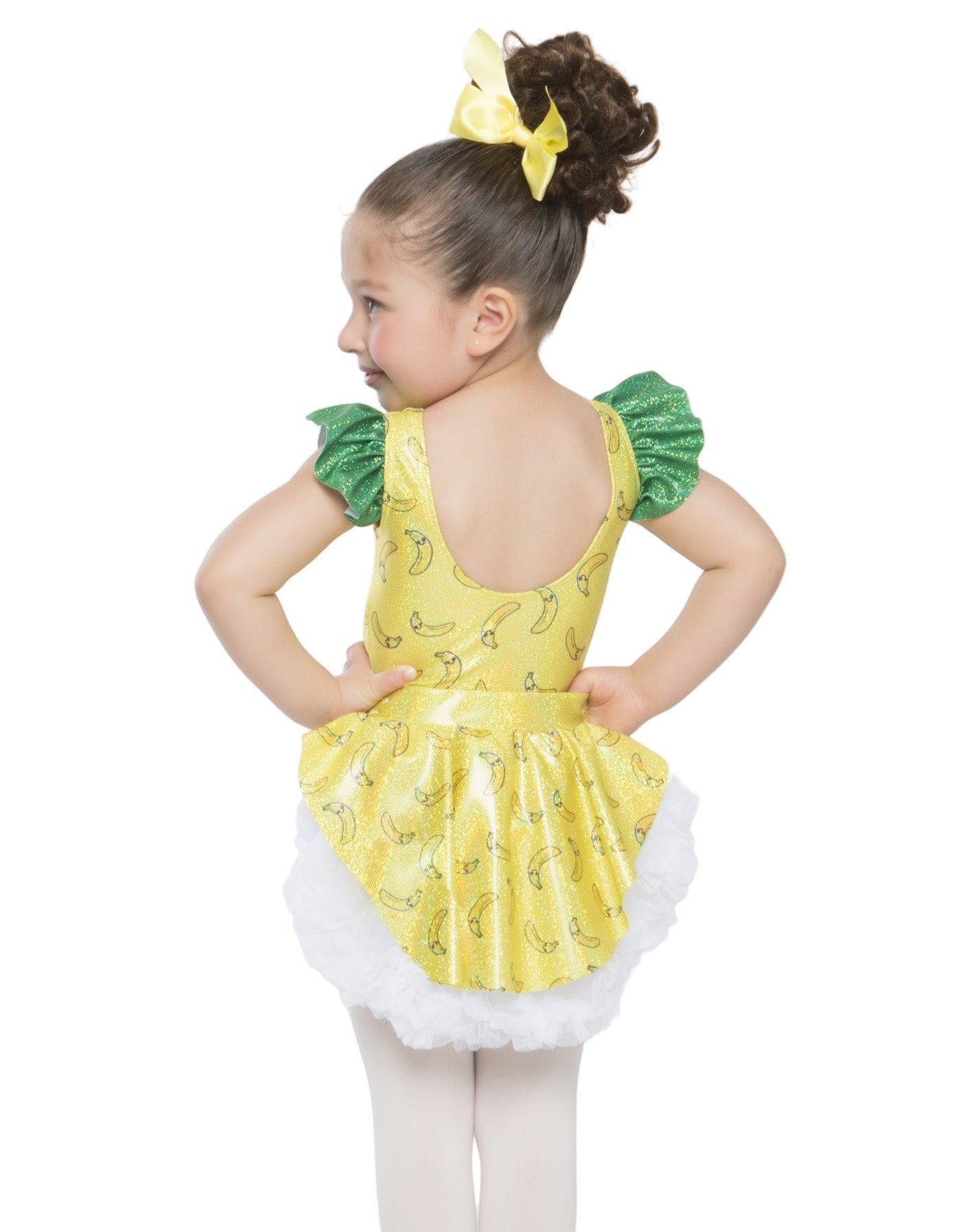 Banana Smoothie Jazz Pettibustle with Top Skirt