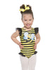 Boogie Bug Ball Bee Tank with Gather Sleeve and Legs Leotard