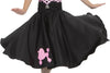 Grease Long Satin Skirt - Hamilton Theatrical