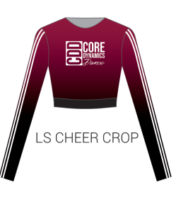 Core LS Cheer Crop