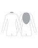Custom Inked Lycra LS Tneck Open Back Biketard - Hamilton Theatrical