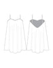 Custom Inked Chiffon Short Dress - Hamilton Theatrical
