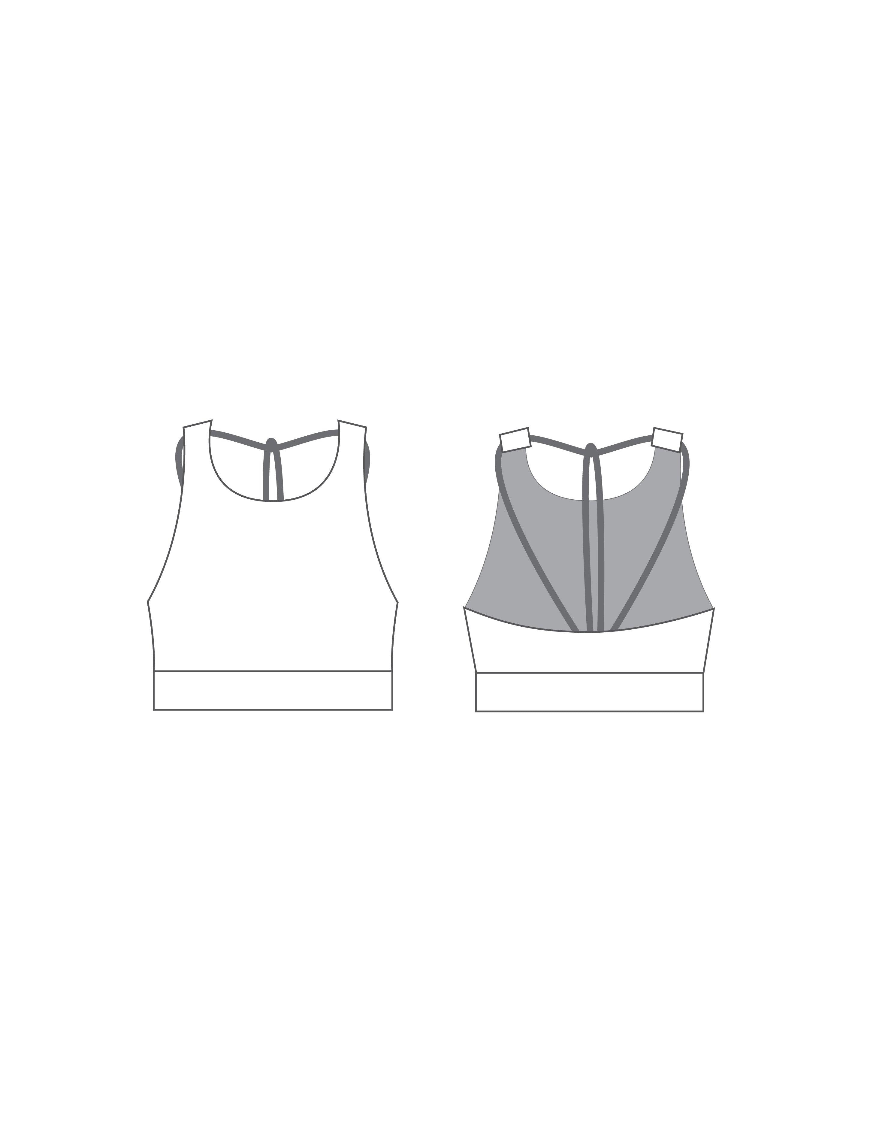 Custom Inked Lycra High Neck Spaghetti Strap Crop Top - Hamilton Theatrical