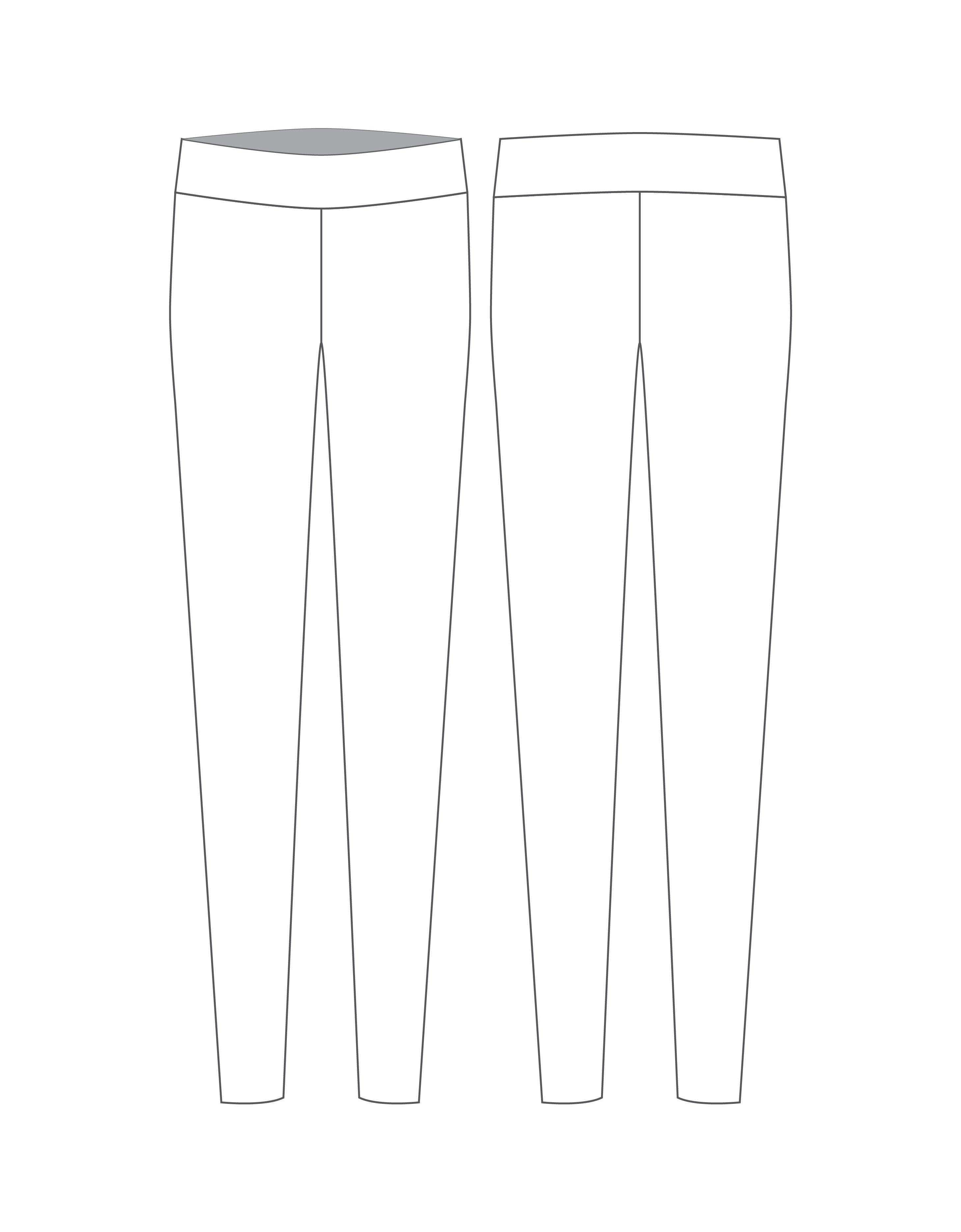 Custom Inked Lycra Men's Leggings - Hamilton Theatrical