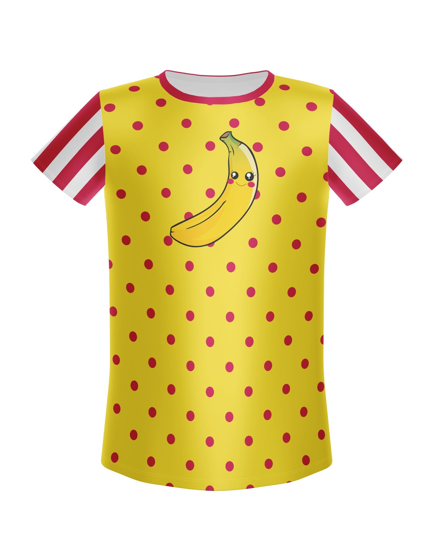 Banana Smoothie Jazz Polkadots T-Shirt