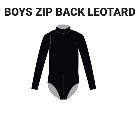 Lycra Mens Zipper Back Leotard