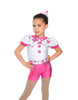 Cowgirl Puff Sleeve Biketard - Hamilton Theatrical